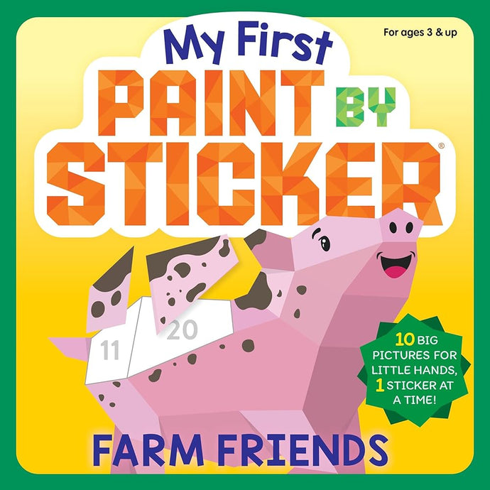 My First Paint by Sticker: Farm Friends cover image