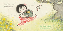 Alma and Her Animals/Alma y sus animales: (A Bilingual English and Spanish Board Book Teaching Animal Sounds for Kids Ages 2-5) (Alma's Words/Las palabras de Alma) By Martinez-Neal
