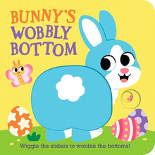 Bunny's Wobbly Bottom: (An Interactive Slider Book - A Perfect Easter Basket Stuffer for Babies & Toddlers) cover image