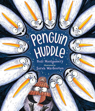 Penguin Huddle: (A Funny Winter Board Book About Friendship, Teamwork, Community, and Problem-Solving for Kids Ages 2-5) cover image