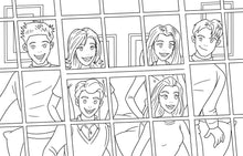 Coloring is Better with Friends: Official Coloring Book