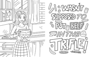 Coloring is Better with Friends: Official Coloring Book