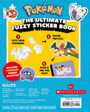 Pokémon Color Your Own Fuzzy Stickers