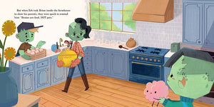 Zombie and Brain Are Friends by Lucianovic