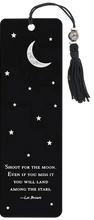Shoot for the Moon Beaded Bookmark