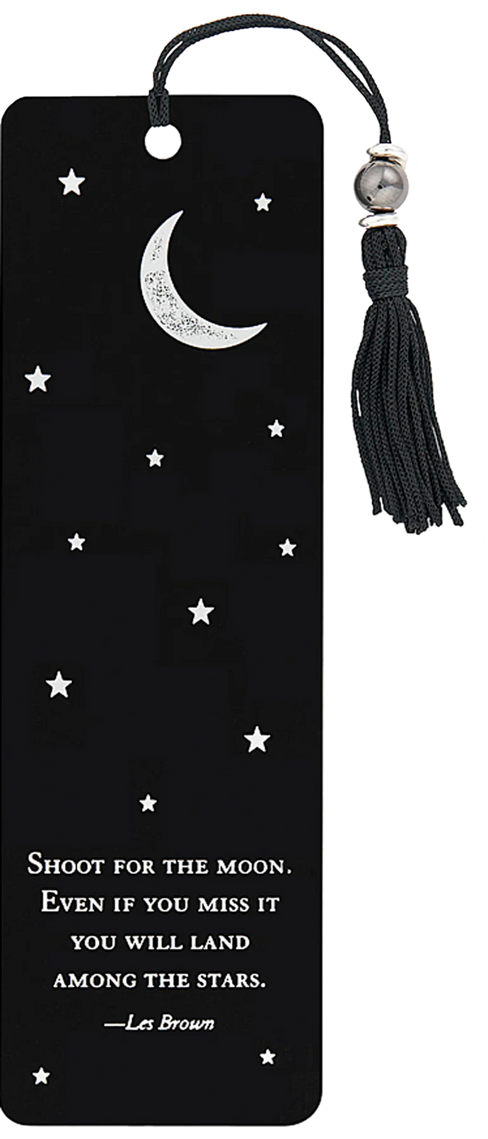 Shoot for the Moon Beaded Bookmark