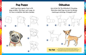 How to Draw Dogs & Puppies: Step-by-step instructions for 20 different breeds (Learn to Draw) by Fisher