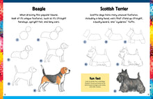 How to Draw Dogs & Puppies: Step-by-step instructions for 20 different breeds (Learn to Draw) by Fisher