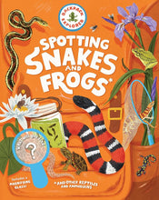 Backpack Explorer: Spotting Snakes and Frogs, and Other Reptiles and Amphibians: What Will You Find? cover image
