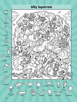 Super Sticker Forest Friends Hidden Pictures: 64-Page Puzzle Book for Kids 6-9 with Classic Hidden Pictures Puzzles, Woodland Animals, Gnomes and ... Foil Stickers (Super Sticker Hidden Pictures), Highlights