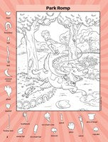 Super Sticker Cats & Dogs Hidden Pictures: Animal Sticker Book with Hidden Pictures Puzzles, Adorable Cat and Dog Scenes and Eye-Catching Foil ... Kids Ages 6-9 (Super Sticker Hidden Pictures), Highlights