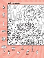 Super Sticker Cats & Dogs Hidden Pictures: Animal Sticker Book with Hidden Pictures Puzzles, Adorable Cat and Dog Scenes and Eye-Catching Foil ... Kids Ages 6-9 (Super Sticker Hidden Pictures), Highlights