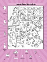 Super Sticker Unicorn Hidden Pictures: Hidden Pictures Puzzle Book for Kids Ages 6-9 with Magical Unicorn Adventures, Dragons, Gnomes and Over 30 ... Foil Stickers (Super Sticker Hidden Pictures), Highlights