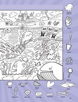 Super Sticker Ocean Hidden Pictures: Hidden Pictures Puzzle Book with Splash-Tastic Ocean Scenes, Sharks, Mermaids, Leaping Dolphins and Aquatic Holographic Foil Stickers, Made for Kids 6-9, Highlights