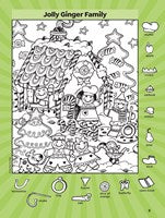 Super Sticker Christmas Hidden Pictures: 64-Page Christmas Hidden Pictures Puzzles with Holly Jolly Scenes and Holographic Foil Stickers (Super Sticker Hidden Pictures) by Highlights