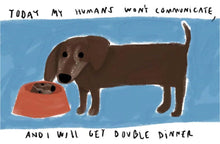 Dog Affirmations: An Illustrated Journey Through Your Dog's Thoughts by Cáceres