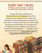Every Day I Read: 53 Ways to Get Closer to Books by Bo-reum Translated by Tan