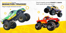 Go, Go, Monster Trucks!: A First Book of Trucks for Toddlers by Jensen