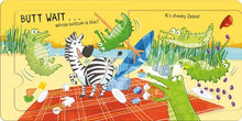 Butt Who's This?: A lift-the-flap book of CHEEK-Y ANIMAL bottoms by Aggett