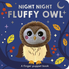 Night Night Fluffy Owl: A finger puppet book (Finger Puppet Pals) cover image