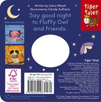 Night Night Fluffy Owl: A finger puppet book (Finger Puppet Pals) by Wood