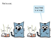 Nat the Cat Sets a Trap: Ready-to-Read Pre-Level 1 By Lerner