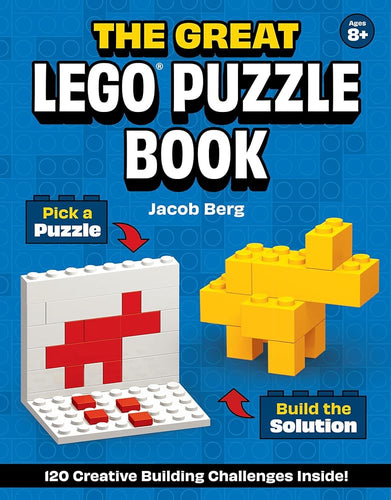 The Great LEGO® Puzzle Book: 120 Creative Building Challenges cover image