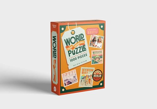 World Travel Adventures: 1000-Piece Puzzle cover image