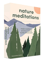 Nature Meditations Deck: Simple Mindfulness Practices Inspired by the Natural World cover image
