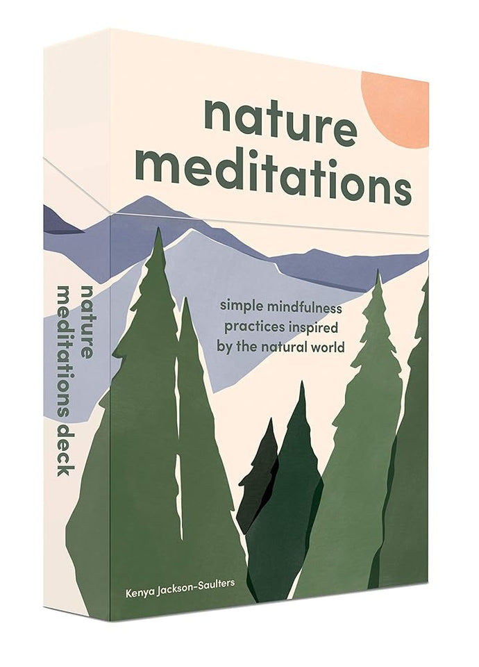 Nature Meditations Deck: Simple Mindfulness Practices Inspired by the Natural World cover image