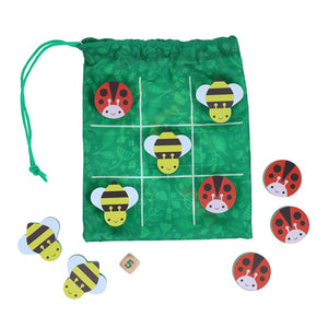 On The Go Game Duo: Tic-Tac-Toe + Snakes & Ladders