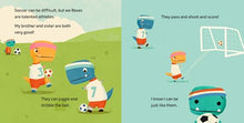 Tiny T. Rex Tries Soccer: A Tiny T. Rex Book―Includes Stickers Inside! By Stutzman