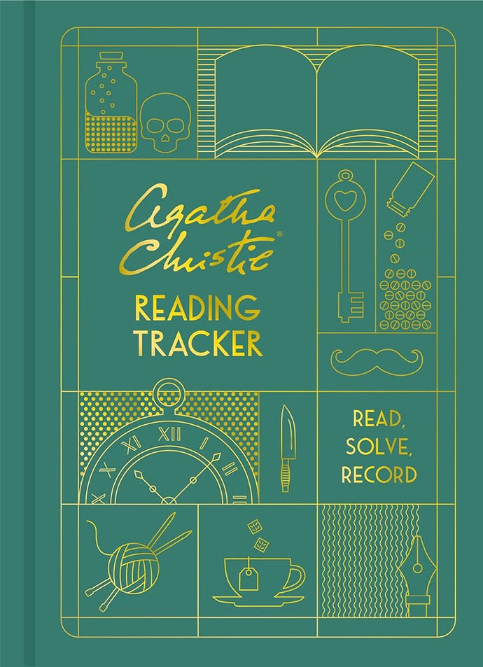 Agatha Christie Reading Tracker: Read, Solve, Record cover image