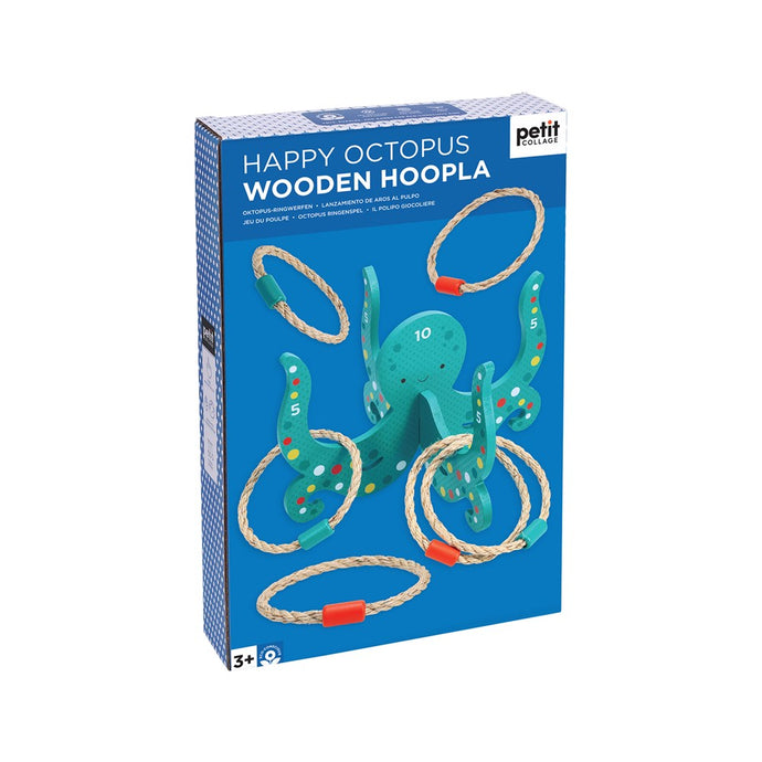 Happy Octopus Wooden Hoopla (Petit Collage)