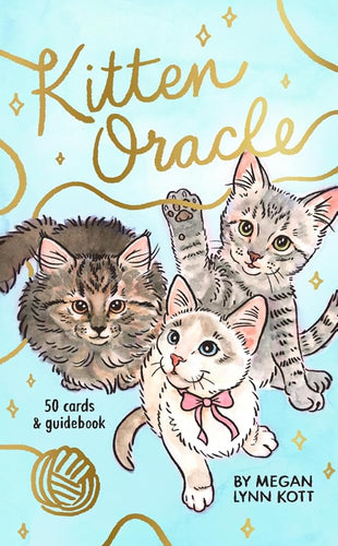 Kitten Oracle: 50 Cards & Guidebook cover image