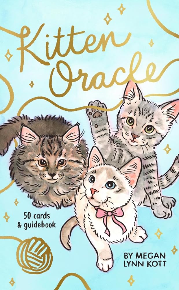 Kitten Oracle: 50 Cards & Guidebook cover image