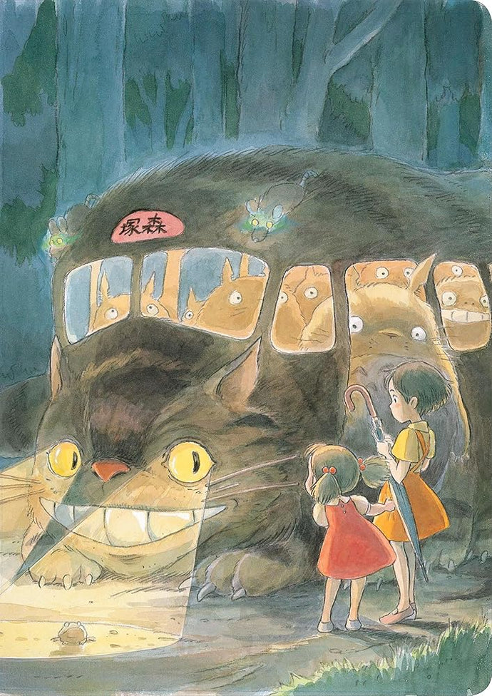 Studio Ghibli My Neighbor Totoro Journal (Let’s Ride the Cat Bus) cover image