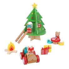 Christmas Playhouse Wooden Play Set