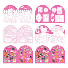 Cats Coloring Book + Stickers, Petit Collage