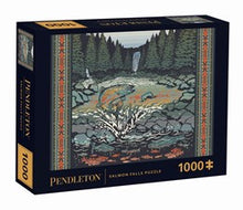 Pendleton Salmon Falls 1000-Piece Puzzle by Pendleton Woolen Mills