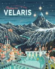 A Court of Thorns and Roses Official Greetings from Velaris 1000-Piece Puzzle: From the ACOTAR Collection