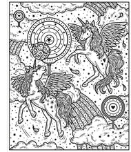 Unicorn World Magic Painting Book