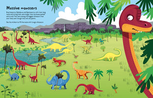 Big Dinosaur Sticker book by Watt