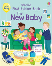 First Sticker Book The New Baby: A Fun Sticker Book for Children (Ages 3-5) About Welcoming a New Baby cover image