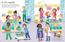First Sticker Book The New Baby: A Fun Sticker Book for Children (Ages 3-5) About Welcoming a New Baby