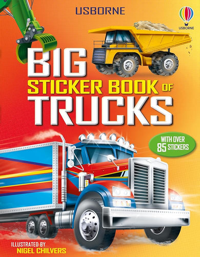 Big Sticker Book of Trucks (Sticker Books) cover image