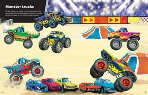 Big Sticker Book of Trucks by Tudhope & Chilvers