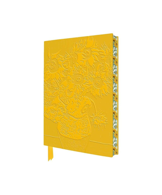 Vincent van Gogh: Sunflowers Artisan Art Pocket Notebook (Flame Tree Journals) (Artisan Art Pocket Journals) cover image
