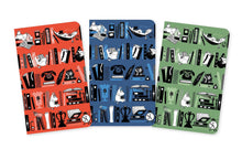 Moomin Bookshelves Set of 3 Mini Notebooks (Mini Notebook Collections)