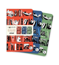 Moomin Bookshelves Set of 3 Mini Notebooks (Mini Notebook Collections) cover image